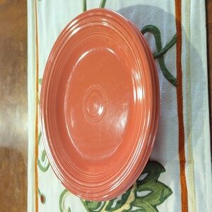 2 persimmon? Fiesta plates